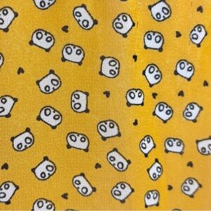 Antilia Femme yellow panda blouse